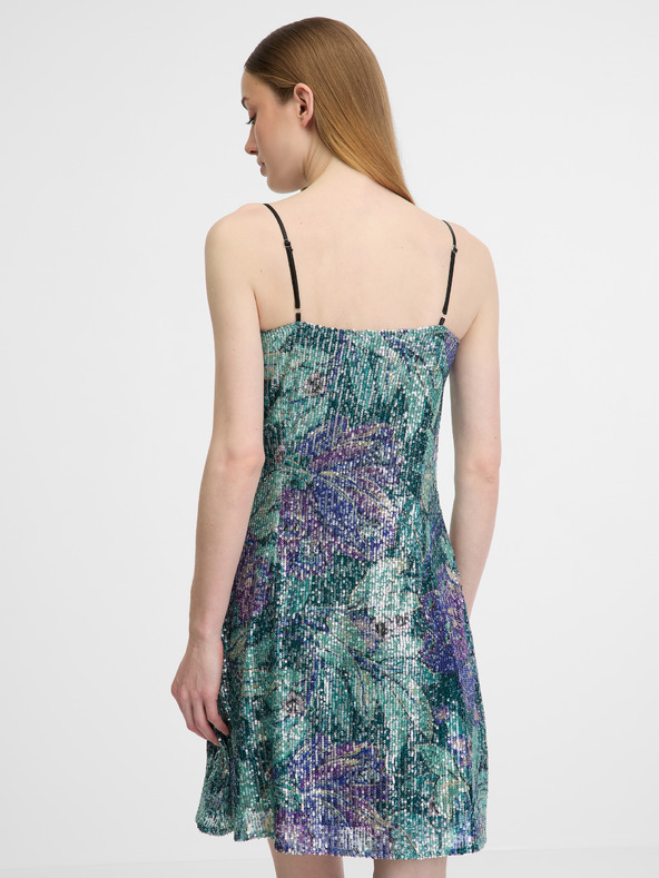 Orsay Modré dámske šaty ORSAY