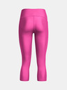 Under Armour Dámske legíny Under Armour Tech Hi Capri-PNK