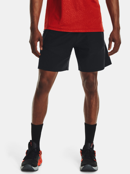 Under Armour Krátke nohavice Under Armour UA Knit Woven Hybrid Shorts - čierna