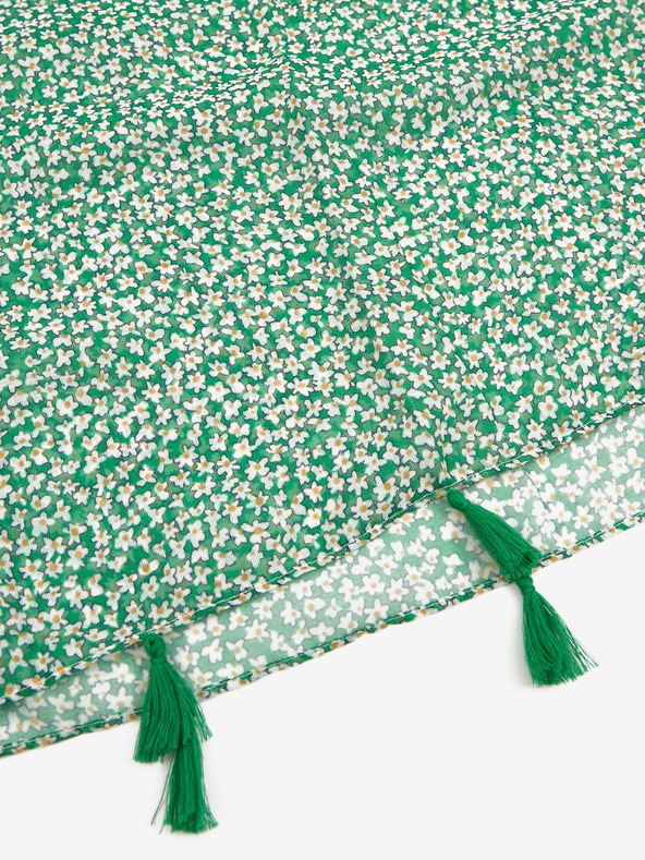 Orsay Zelená dámska kvetinová šatka ORSAY