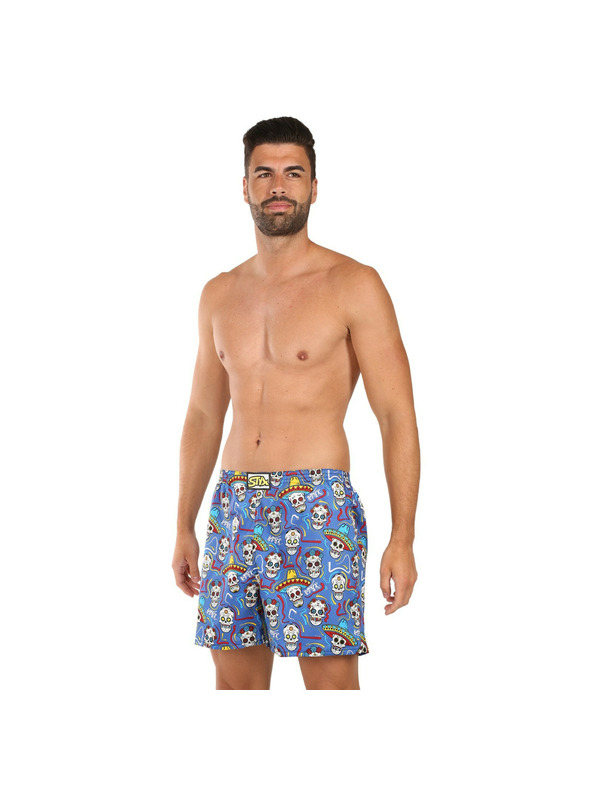 Styx Pánske trenky na spanie Styx lebky