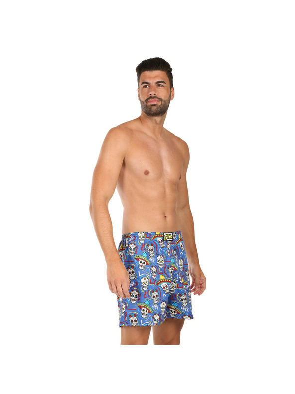 Styx Pánske trenky na spanie Styx lebky