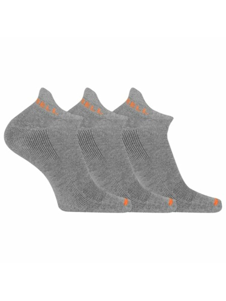 Merrell merrell ponožky MEA33566T3B2 GRAYH VYSTUŽENÉ BAVLNENÉ NÍZKE S CHLOPŇOU (3 balenia) sivý melír S/M MERRELL PONOŽKY