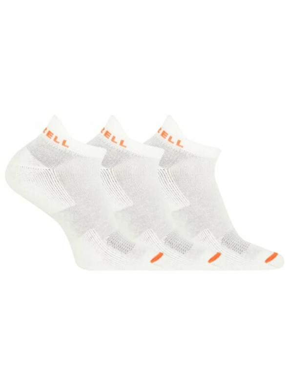 Merrell merrell ponožky MEA33566T3B2 BIELE VYSTUŽENÉ BAVLNENÉ NÍZKE S CHLOPŇOU (3 balenia) biele S/M MERRELL PONOŽKY