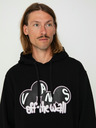 Vans Pánska čierna mikina Scuttle Black Vans