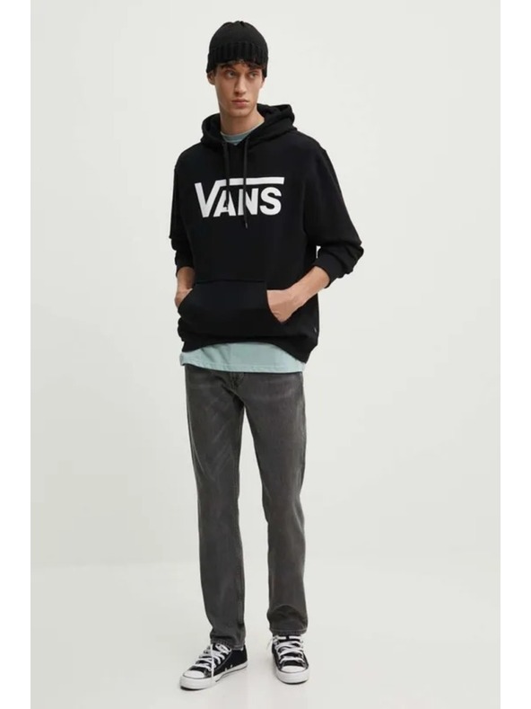 Vans Pánska čierna mikina Classic Pullover Vans