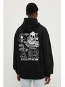 Vans Pánska čierna mikina Vans Crazy Eddy 66 Loose Black