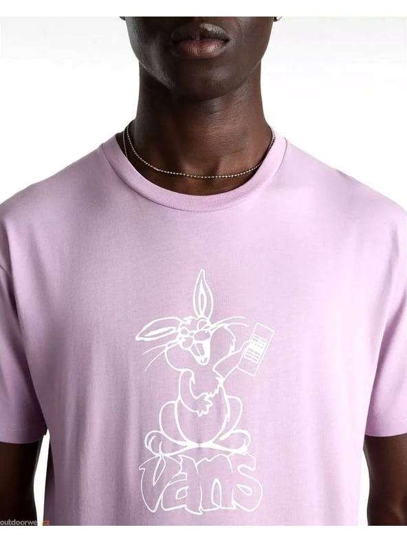 Vans Pánske fialové tričko Crazy Eddy Vans