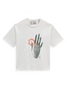 Vans Pánske biele tričko s potlačou Vans x Quasi Hocus Pocus OTW SS Tee VPRG White