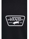 Vans Pánske čierne tričko s dlhým rukávom Vans Full Patch Back