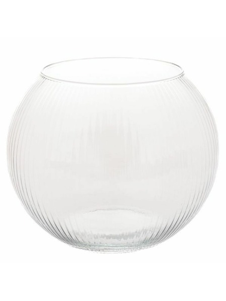 Casa de Engel Sklenený zásobník s drážkami - guľa 19cm, 6/204