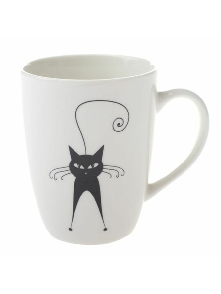 Casa de Engel Porcelánový hrnček s motívom mačky - 370ml, 12/36