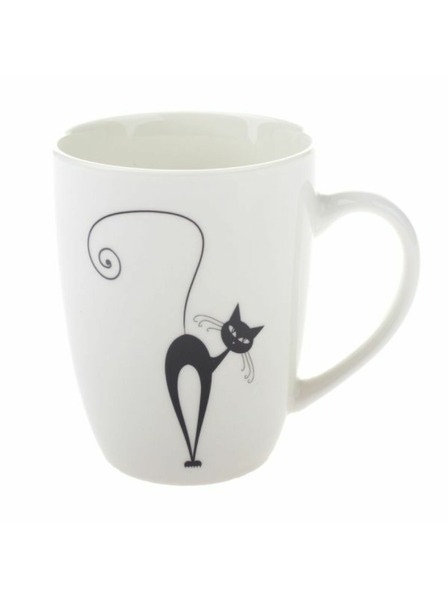 Casa de Engel Porcelánový hrnček s motívom mačky - 370ml, 12/36