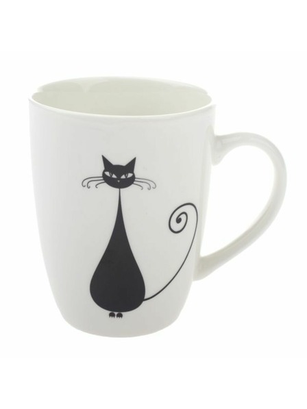 Casa de Engel Porcelánový hrnček s motívom mačky - 370ml, 12/36