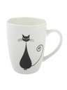 Casa de Engel Porcelánový hrnček s motívom mačky - 370ml, 12/36