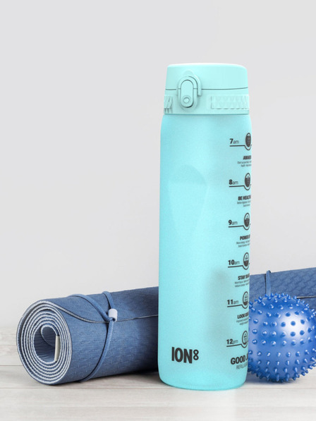 ION8 Svetlo modrá fľaša Ion8 Leak Proof Motivator (1000 ml)