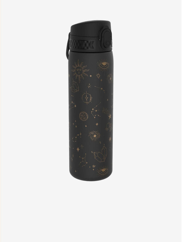 ION8 Čierna vzorkovaná fľaša Ion8 Leak Proof Celestical Universe (500 ml)