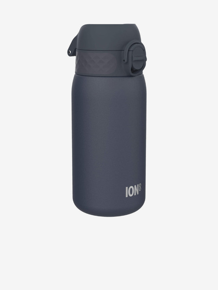 ION8 Sivomodrá nerezová fľaša Ion8 Leak Proof (400 ml)
