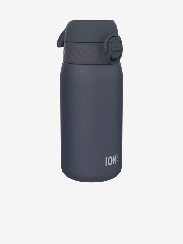 ION8 Sivomodrá nerezová fľaša Ion8 Leak Proof (400 ml)