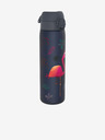 ION8 Tmavo modrá vzorovaná fľaša Ion8 Leak Proof Flamingo (500 ml)