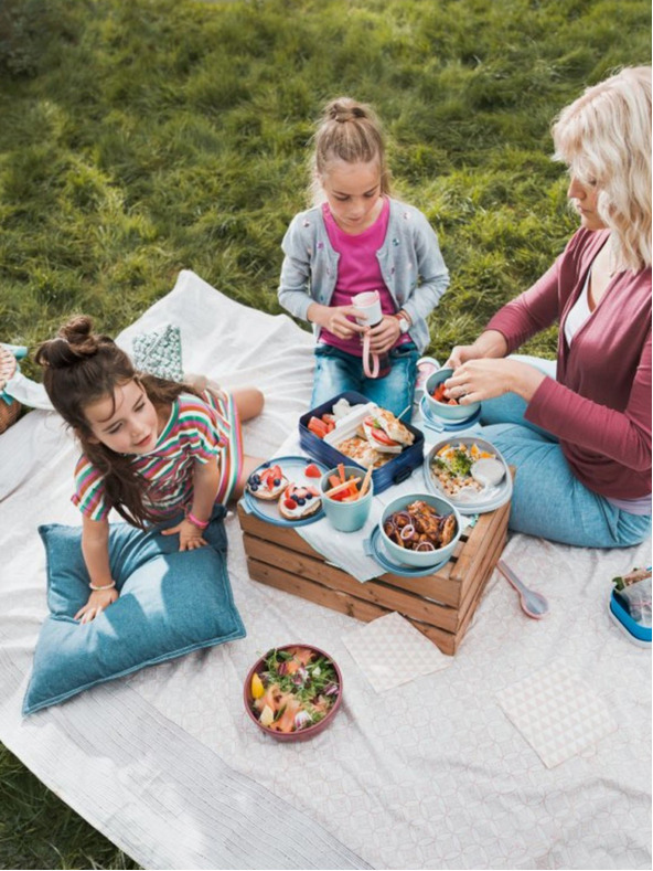 Mepal Staroružový jedálenský box Mepal Take a break Midi Vivid