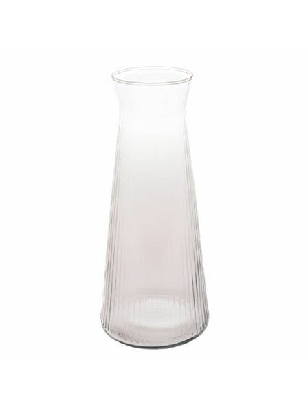 Casa de Engel Sklenená váza s drážkami v 25cm, 8/180