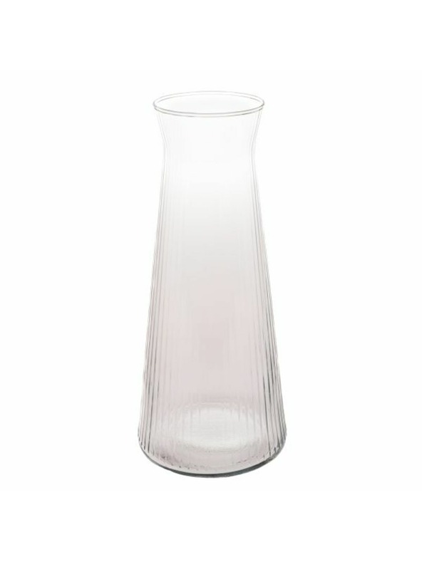 Casa de Engel Sklenená váza s drážkami v 25cm, 8/180