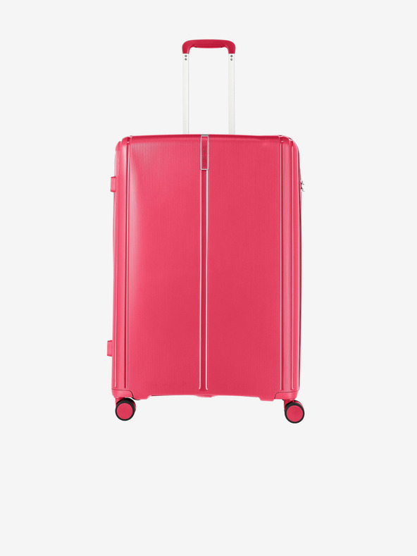 Travelite Ružový cestovný kufor Travelite Vaka 4w L
