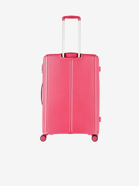 Travelite Ružový cestovný kufor Travelite Vaka 4w L