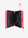 Travelite Ružový cestovný kufor Travelite Vaka 4w L