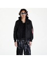 Alpha Industries Pánska čierna bomber bunda Alpha Industries MA-1 TT Hood Black/Black
