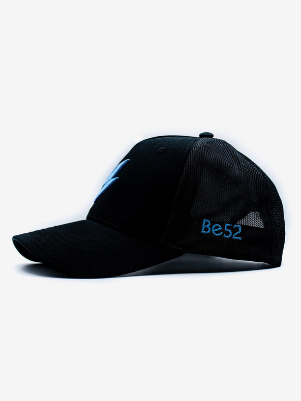 Be52 Be52 Bolt šiltovka premium čierna/modrá