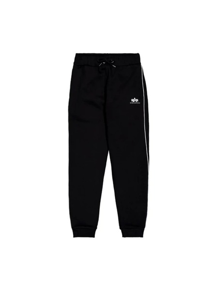 Alpha Industries Pánske čierne tepláky Alpha Industries Track jogger Small Logo