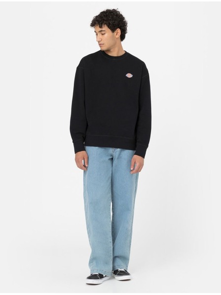 Dickies Pánska čierna mikina Dickies Millersburg Sweatshirt