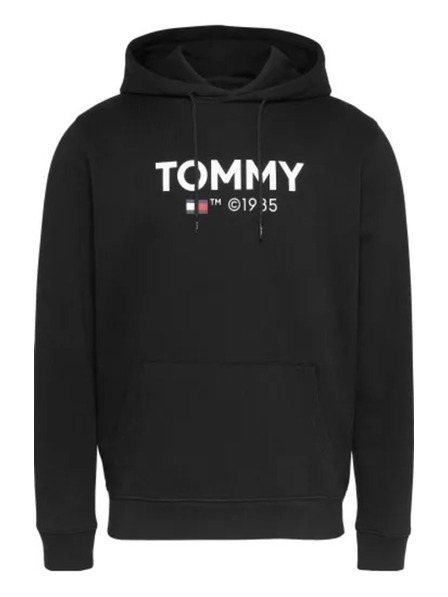 Tommy Jeans Pánska čierna mikina Tommy Jeans bds Black