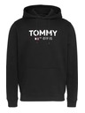 Tommy Jeans Pánska čierna mikina Tommy Jeans bds Black