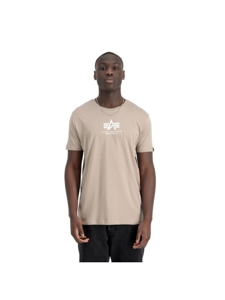 Alpha Industries Pánske béžové základné tričko Alpha Industries Vintage Sand