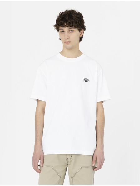 Dickies Biele pánske tričko Dickies Summerdale Tee SS White