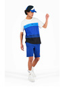 Champion Pánske viacfarebné tričko Champion Ombré Blue
