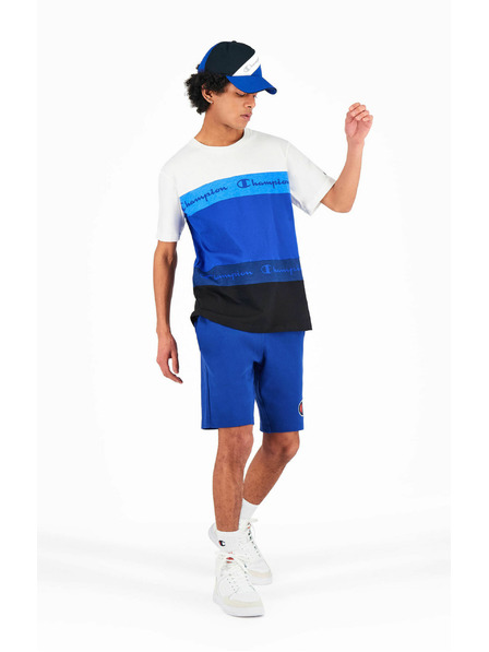 Champion Pánske viacfarebné tričko Champion Ombré Blue