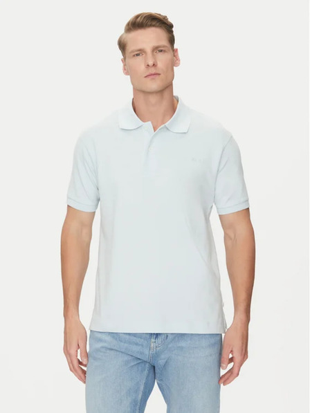 Guess Jeans Pánske svetlomodré polo tričko kcjv1 Guess jeans