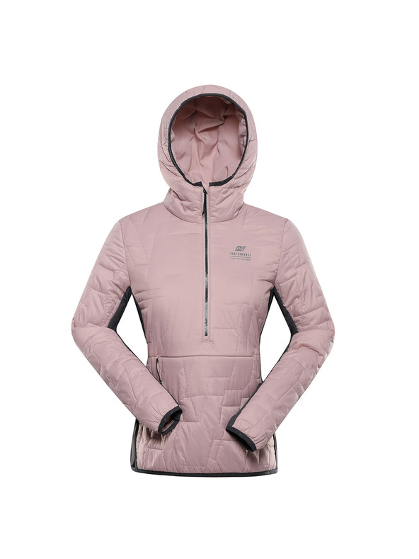 ALPINE PRO Dámska ultľahká bunda s impregnáciou ALPINE PRO KAERA bledý mauve