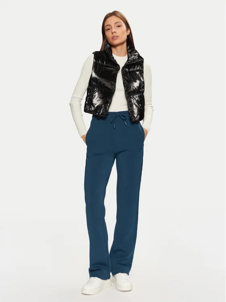 Guess Jeans Dámska čierna športová vesta Guess jeans