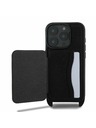 Karl Lagerfeld Karl Lagerfeld Saffiano Crossbody Popruh Karl and Choupette Kryt pre iPhone 16 Pro Black