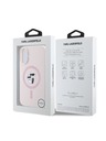Karl Lagerfeld Karl Lagerfeld Liquid Silicone Karl and Choupette MagSafe Zadný kryt pre iPhone 16 Pink