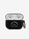 Karl Lagerfeld Rue St Guillaume Silikónový obal pre Airpods Pro Black Karl Lagerfeld