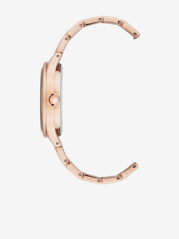 Anne Klein Sada hodiniek a náramkov vo zlatoružovej farbe Anne Klein