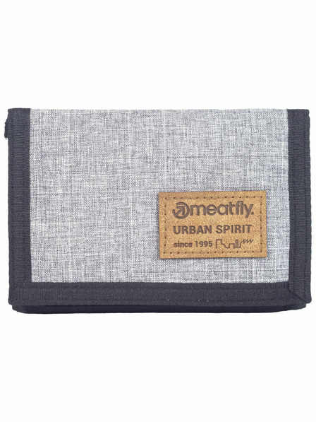 Meatfly Meatfly pánska peňaženka Dewey Grey Heather | Šedá | Veľkosť