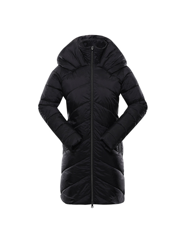 ALPINE PRO Dámsky hi-therm kabát ALPINE PRO TABAELA black