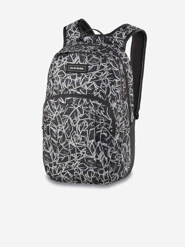Dakine Čierny vzorovaný batoh Dakine Campus M 25l